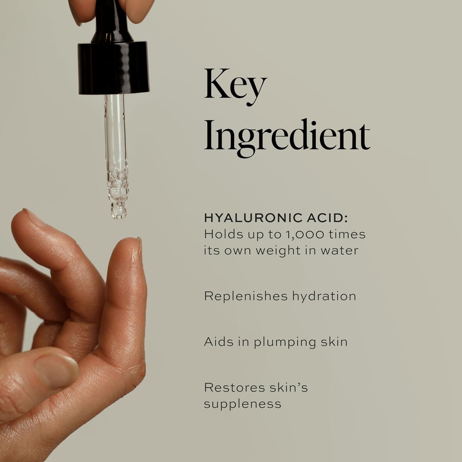 dime beauty hyaluronic acid serum, 1 oz / 30 ml, ultra hydrating face serum