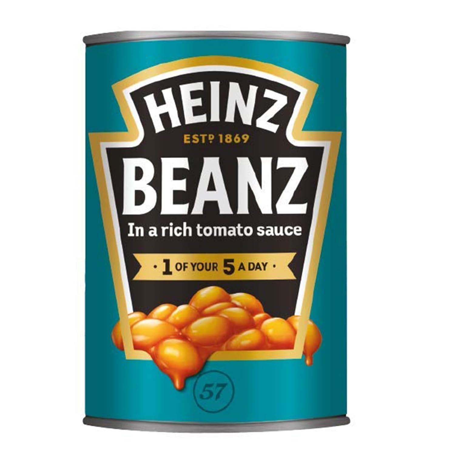 Heinz 415g baked beans 4-pack food cans from England