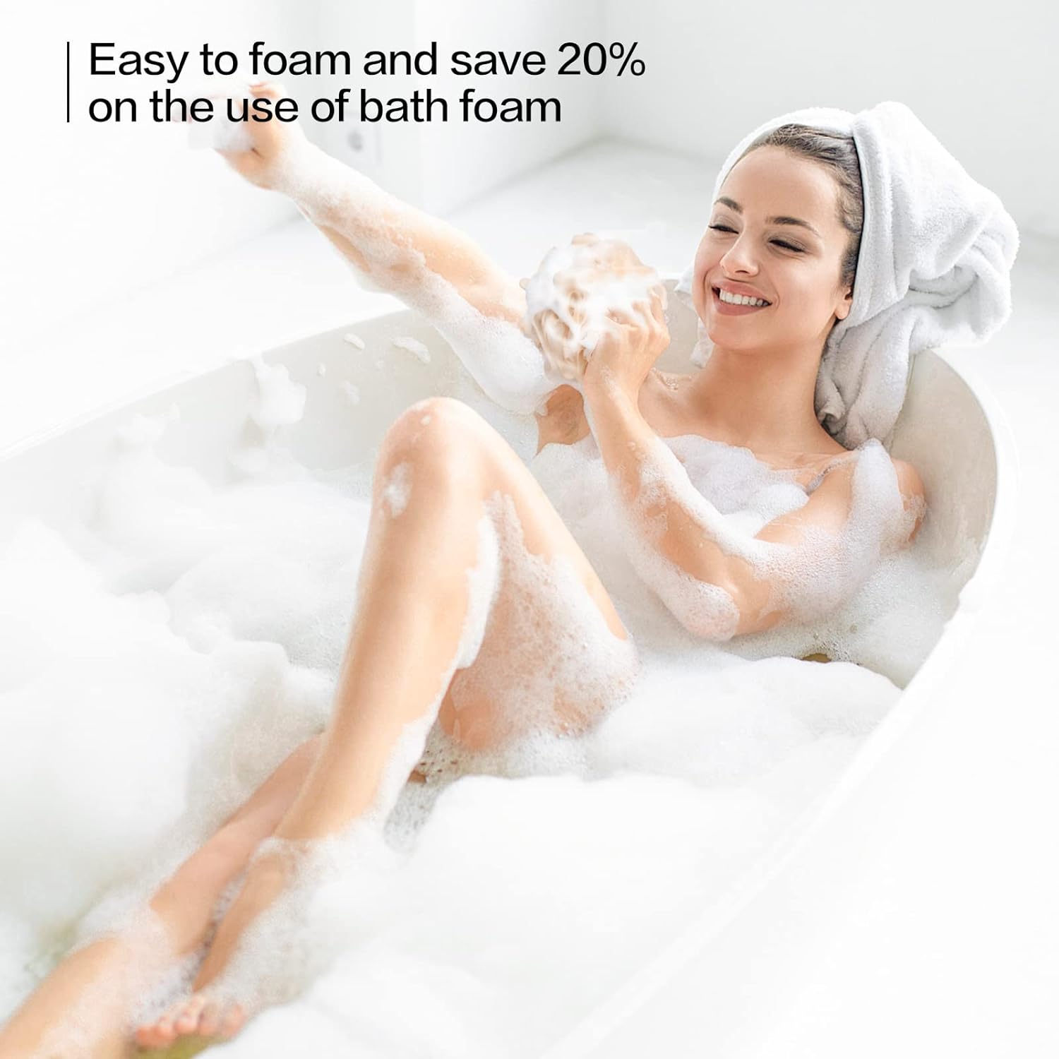 fishent loofah bath sponge 4 pack soft loofa exfoliating body scrubber mesh shower puff pouf ball luffa