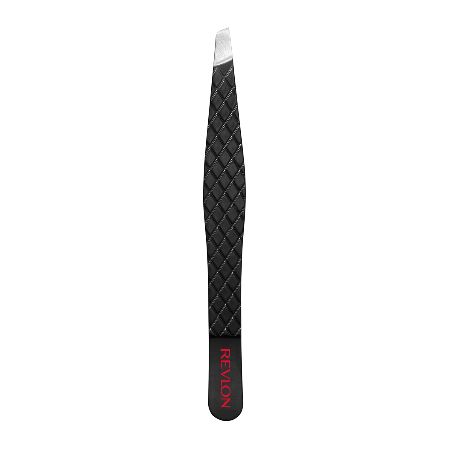 Revlon Expert Slant Tweezer with High Precision and Easy Hair Removal in Stainless Steel for Women and Men