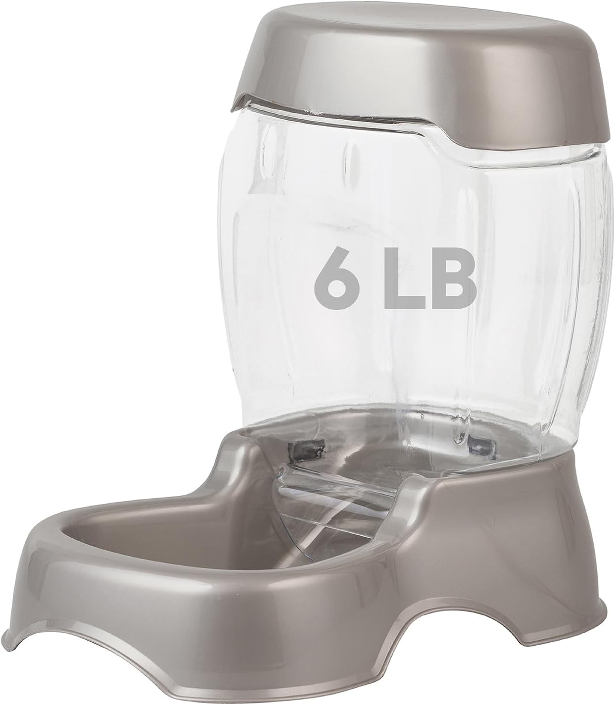 petmate pet cafe feeder dog and cat feeder, 3 sizes, made in usa, pearlescent colors