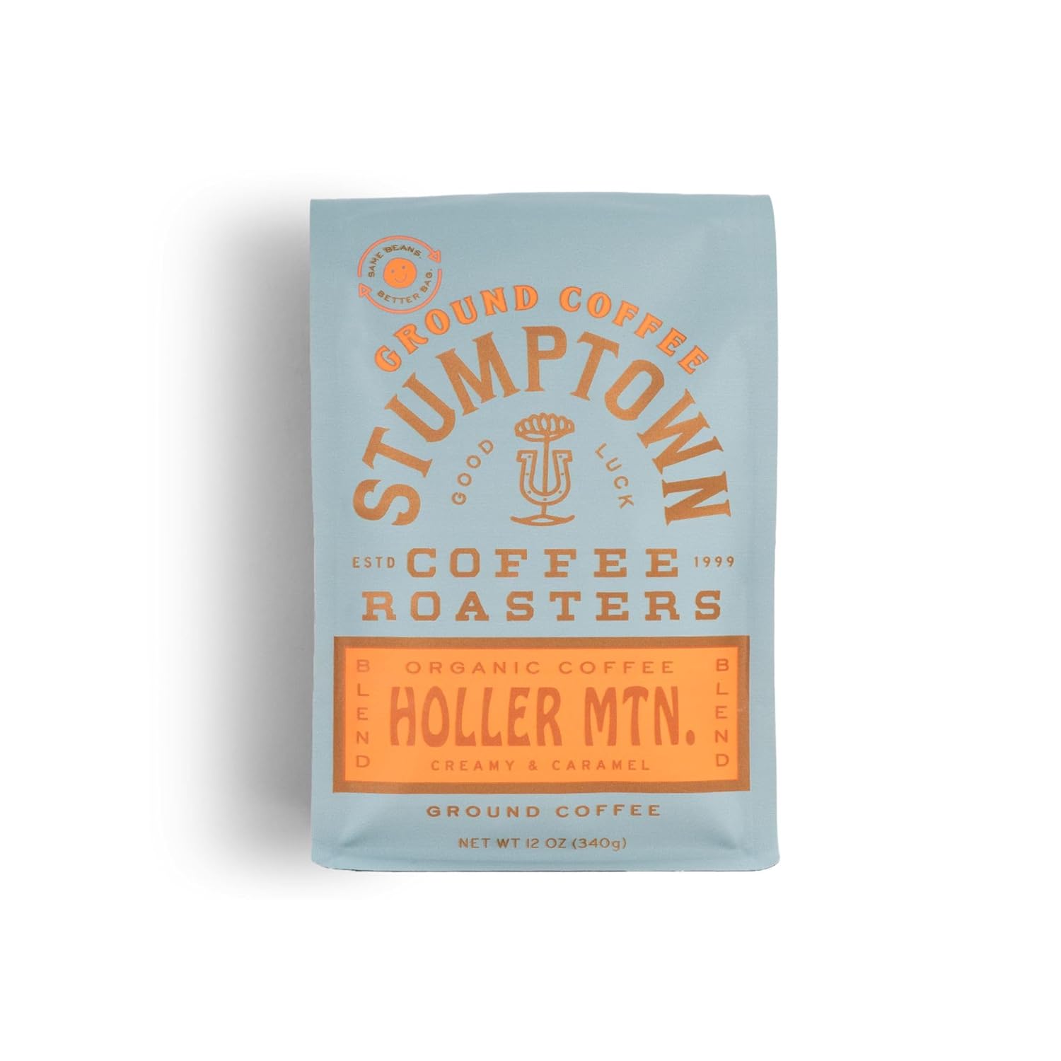 stumptown holler mountain organic medium roast ground coffee 12 ounce bag citrus caramel hazelnut flavor