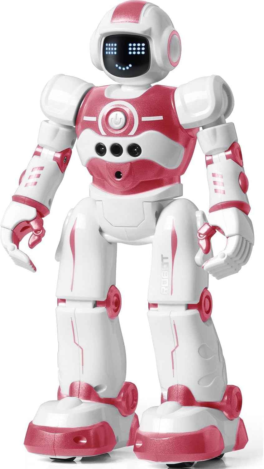 EduCuties Robot Toys for Kids,Programmable Remote Control Smart Walking Dancing Robot Toy with Gesture & Sensing for Age 4 5 6 7 8 9 10 Year Old Boys for Birthday Present