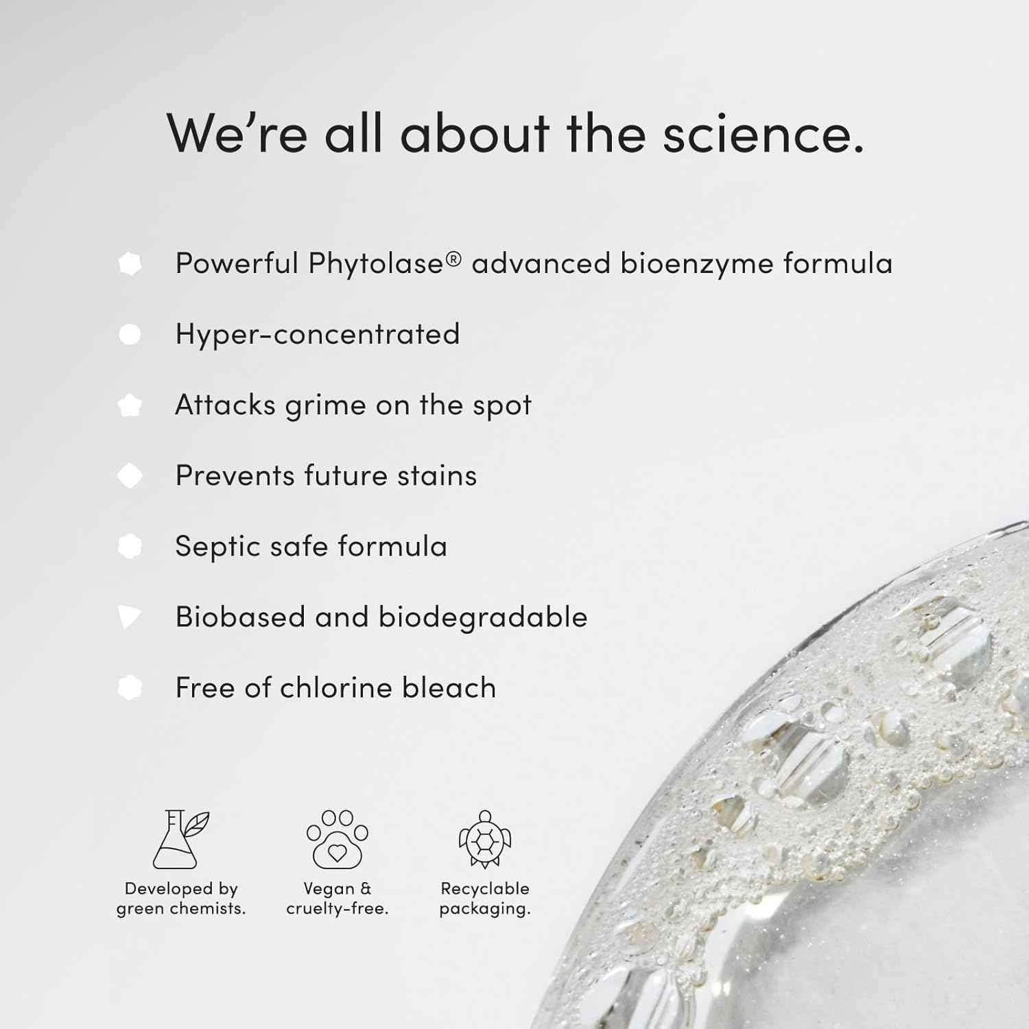 Dirty Labs | Probiotic Toilet Bowl Cleaner Powder | with Phytolase Bio Enzymes | 24 Doses | Septic-Safe, Biodegradable, Bleach-Free | Verdure Scent (Cassis. Tuberose. Birch.)