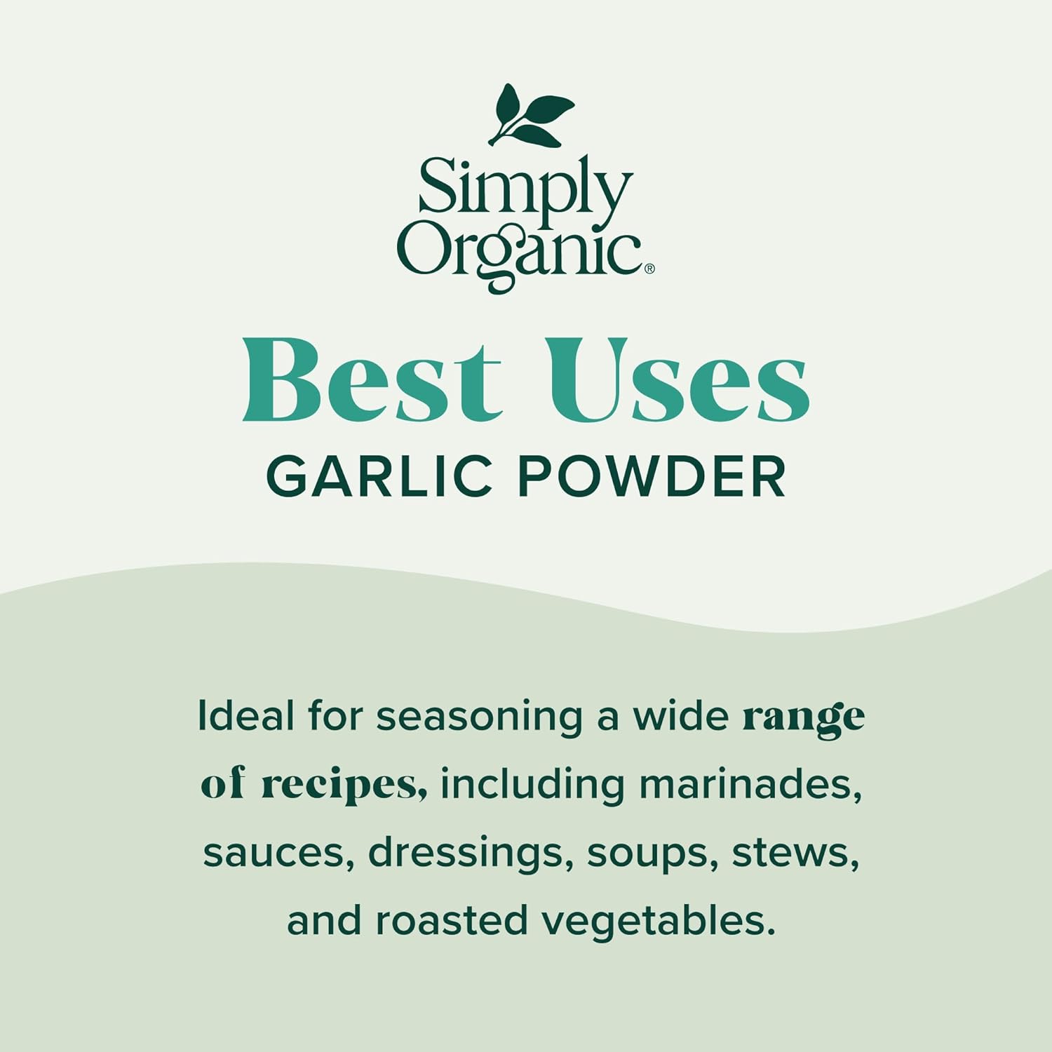 Simply Organic 3.64-Ounce Jar Pure A-Grade Organic Garlic Dried Ground Kosher Non GMO