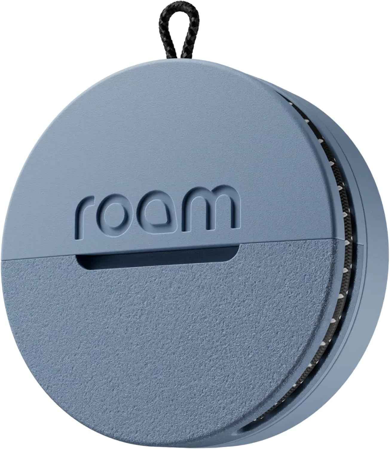 ROAM SMART TRACKER - Bluetooth Tracker & Item Locator for Keys, Wallet, Luggage, Kid & Pet Gear, (iOS, Android Compatible), No App or Subscription, Fast Setup, Waterproof | 2-Pack, Black & Blue