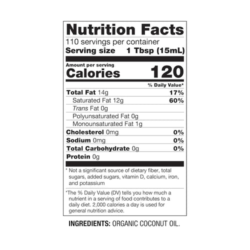 BetterBody Foods Organic Refined Coconut Oil, 56 Fl Oz, All Purpose Cooking Oil
