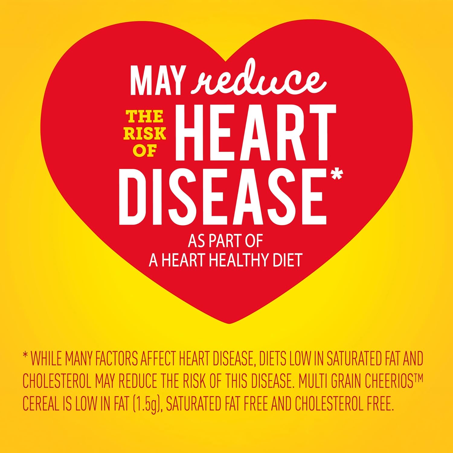 General Mills Multi Grain Cheerios Heart Healthy Breakfast Cereal Gluten Free 18 oz Family Size