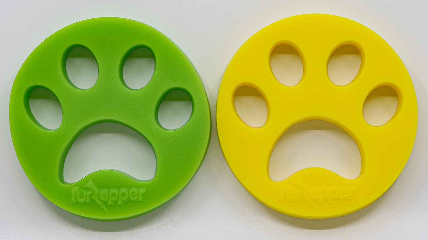 FurZapper Pet Hair Remover for Laundry, 2 Pack - Reusable Dog & Cat Hair Remover Tool As Seen on Shark Tank - Removes Pet Fur, Hair, Lint, Dander From Clothes & Laundry - Use 1 FurZapper Per Pet