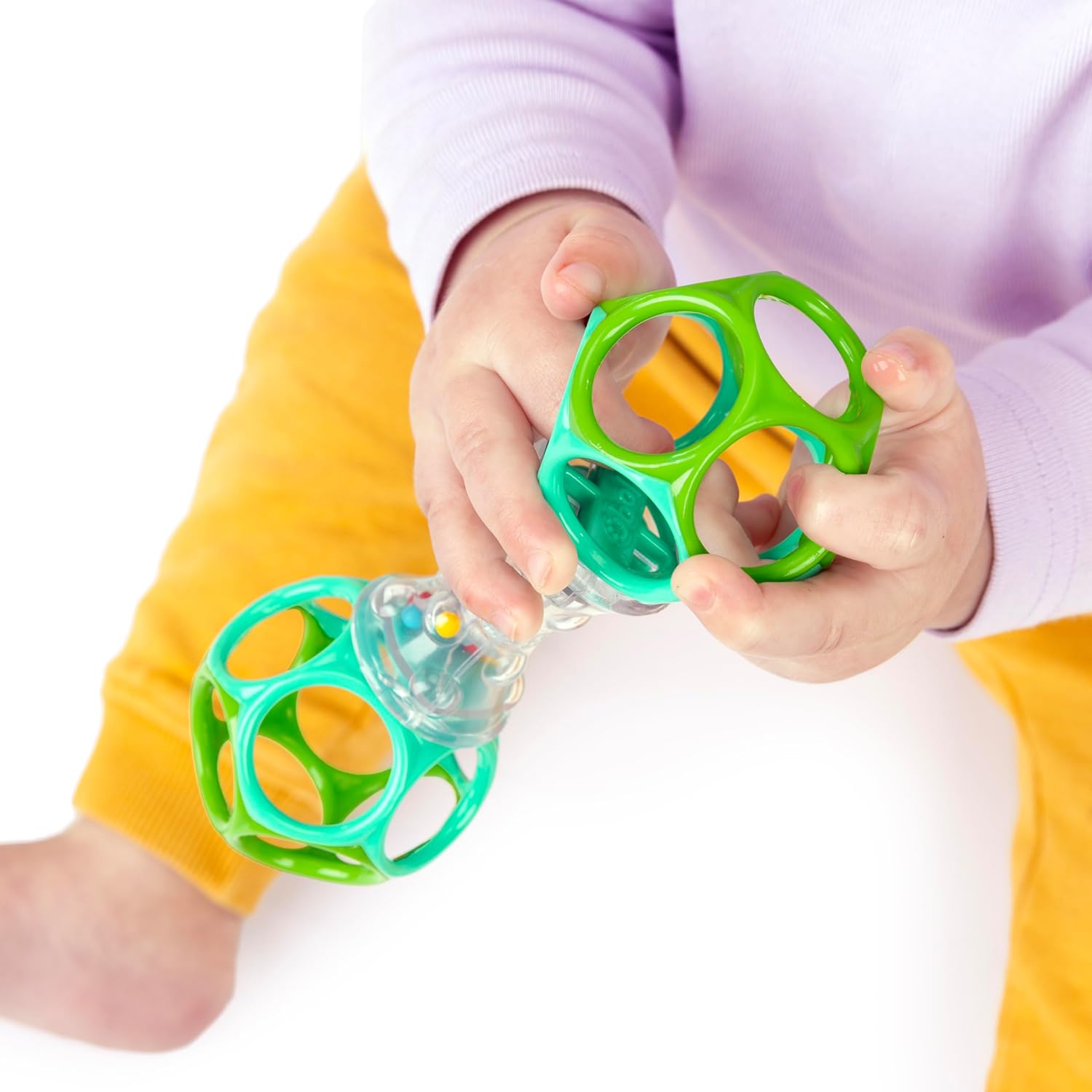Click to see full view Bright Starts Oball Shaker Rattle Toy, Ages Newborn Plus