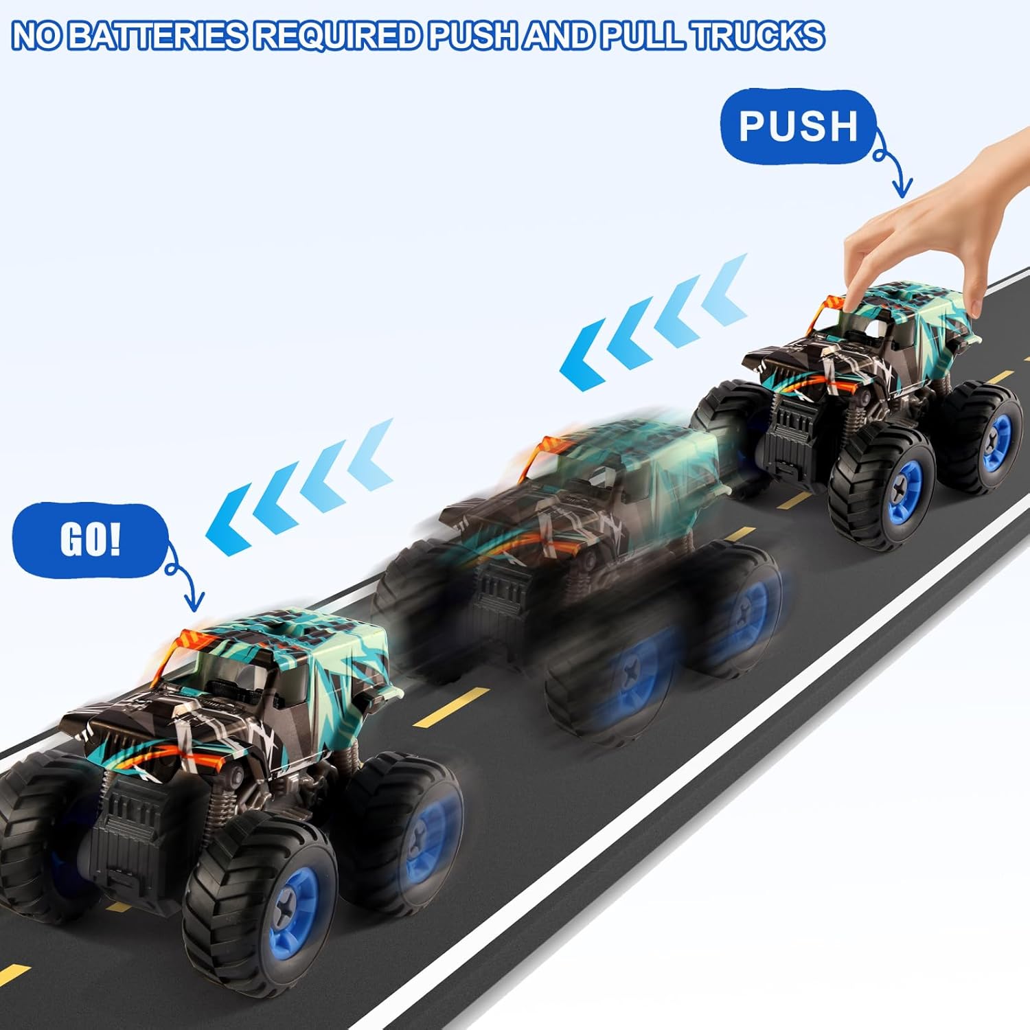 Take Apart Monster Truck Toys for Kids 3 4 5 6 7 8 Year Old Boys, STEM Educational Building Toys with Electric Drill & Storage Box Gift Birthday Christmas for Boys Girls Kids Toddlers