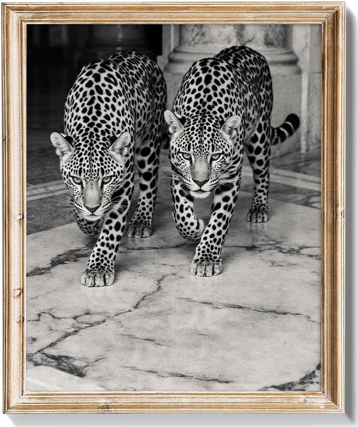 RETRART Vintage Wall Art, Vintage Floral Wall Art Prints - Moody Dark Academia Decor for Rustic Aesthetic - 8" x 10" Unframed Canvas Prints for Bedroom Living Room Bathroom Wall Decor