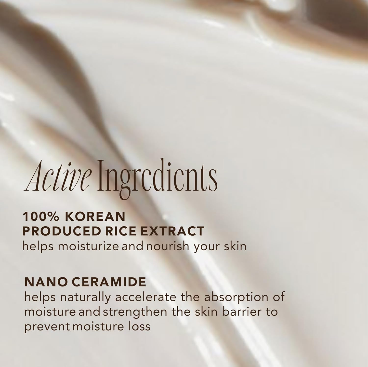 the face shop rice ceramide cream, hydrating face moisturizer for dry and combination skin, 1.69 fl oz