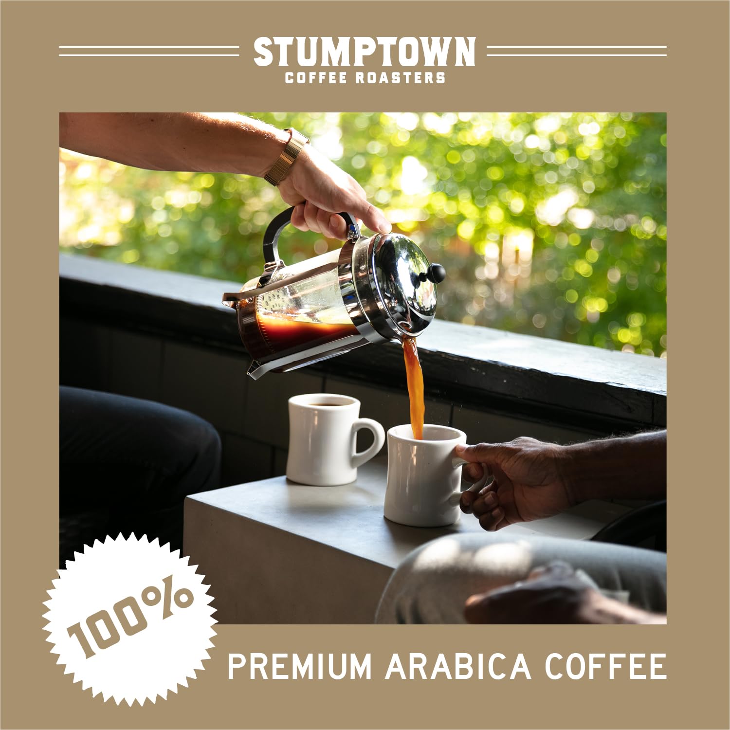 stumptown holler mountain organic medium roast ground coffee 12 ounce bag citrus caramel hazelnut flavor