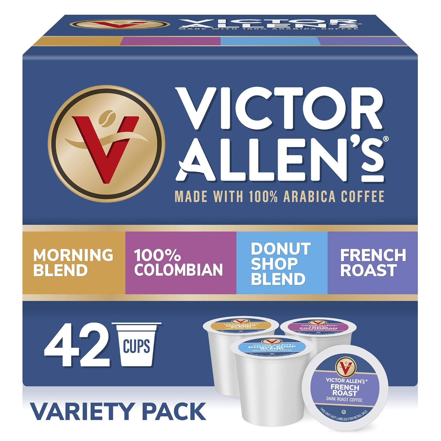 victor-allens-coffee-42-count-k-cup-brewers-morning-blend-100%-colombian-donut-shop-french-roast