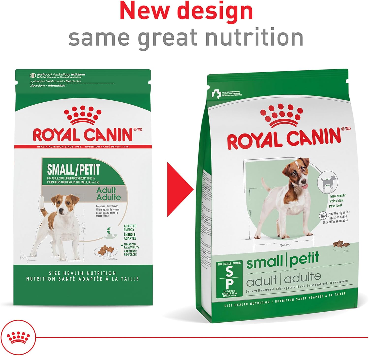 royal canin small adult dry dog food, 14 lb bag for small breed dogs aged 10 months to 8 years