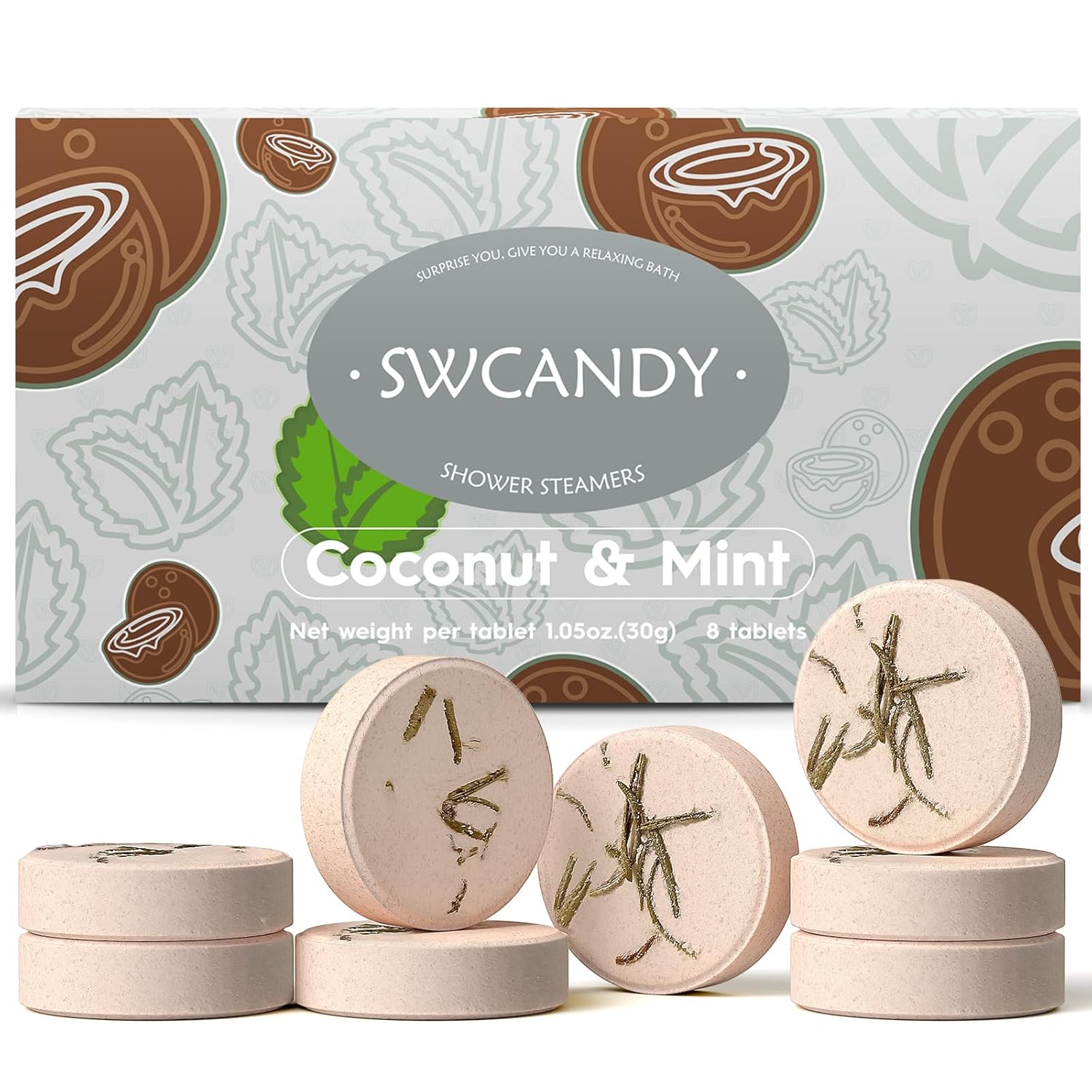 shower steamers aromatherapy gifts for women swcandy 8 pcs easter basket stuffers