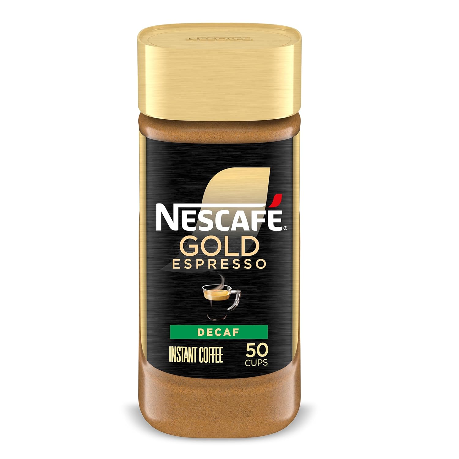 nescafe gold decaf espresso instant coffee 3.17 oz rich flavorful decaf