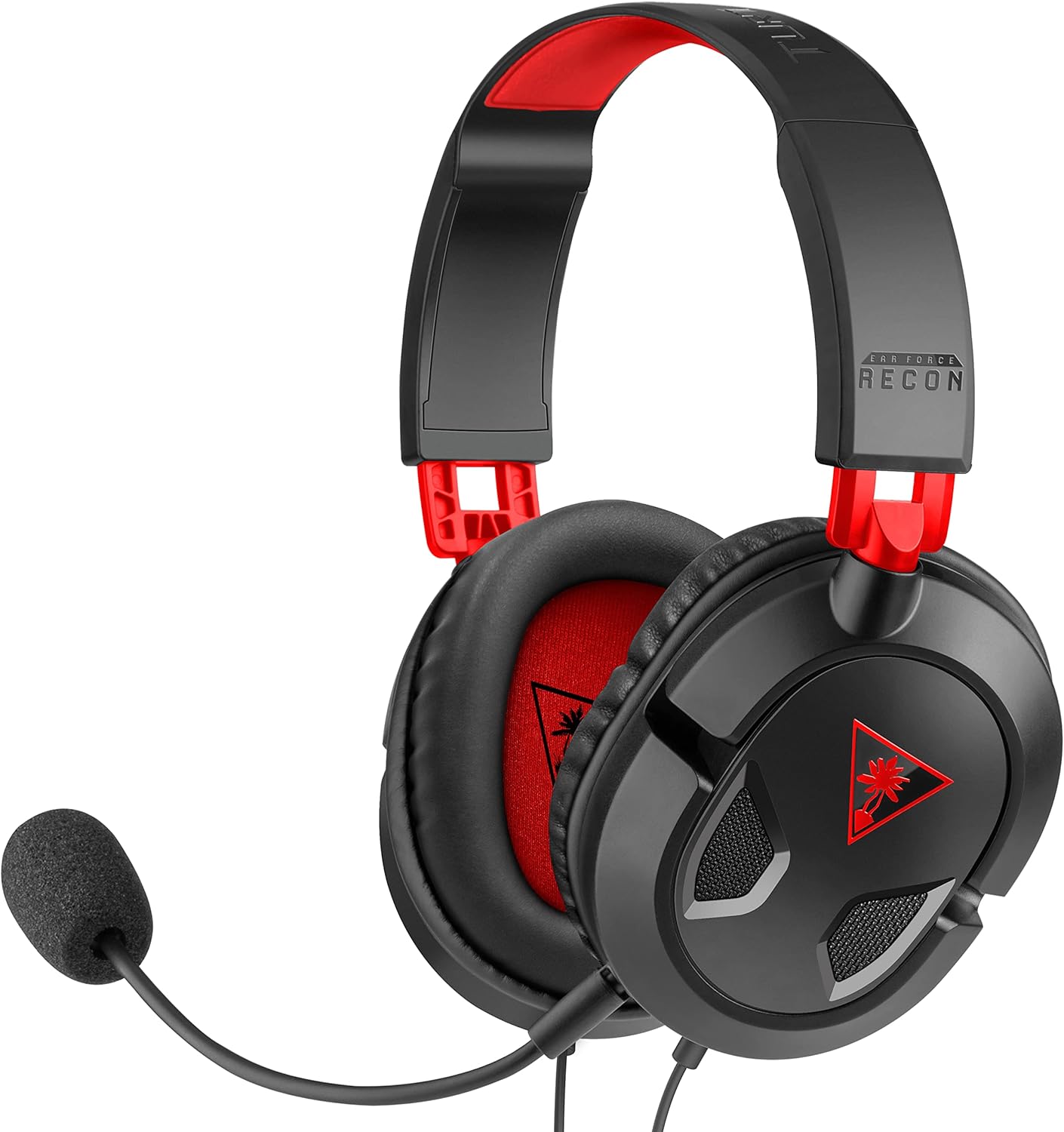 turtle beach recon 50 xbox gaming headset, 40mm speakers, removable mic, 3.5mm connection