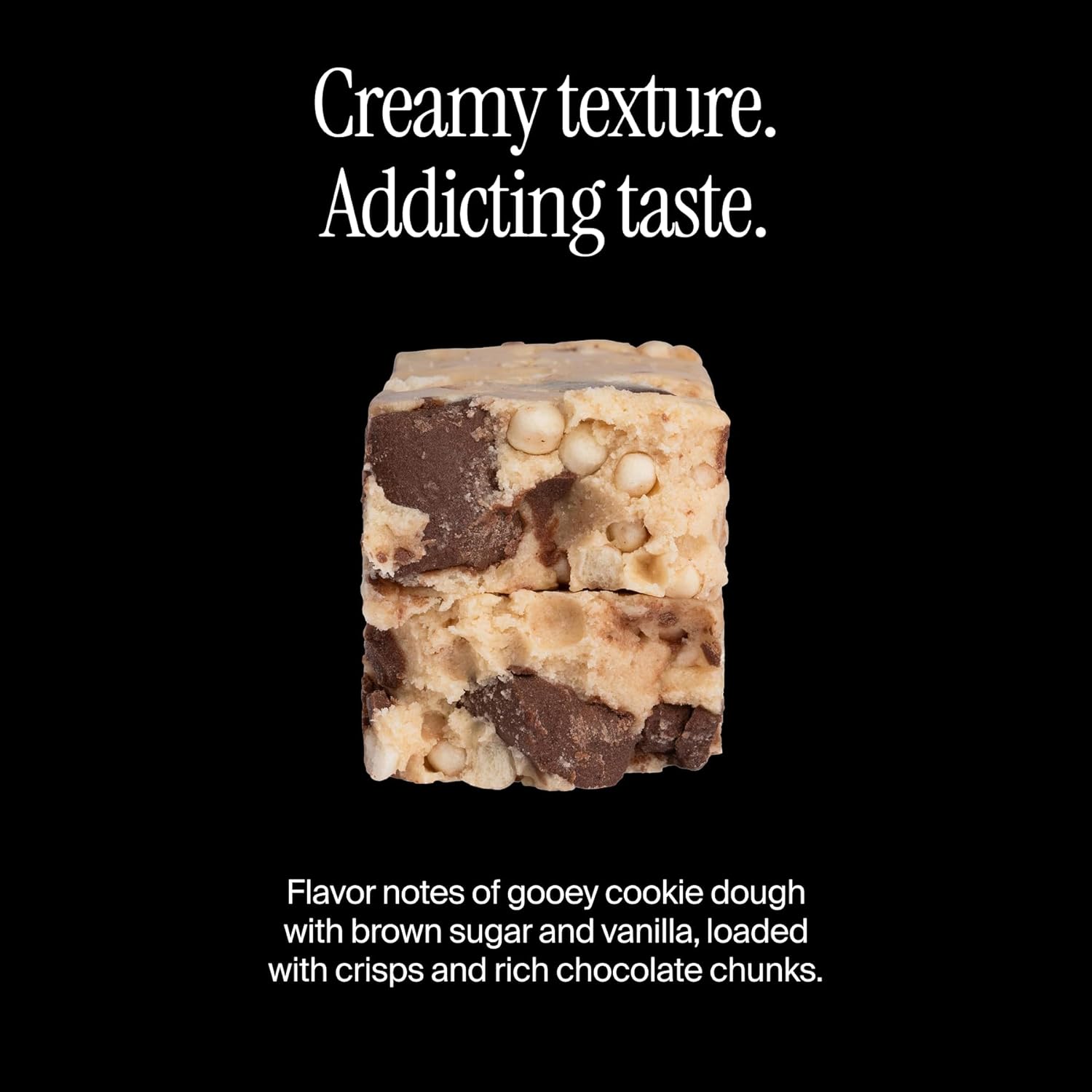 David High Protein Bars No Sugar - 28g Protein, 150 Calories, Gluten Free, Low Carb, Sugar Free, Chocolate Chip Cookie Dough