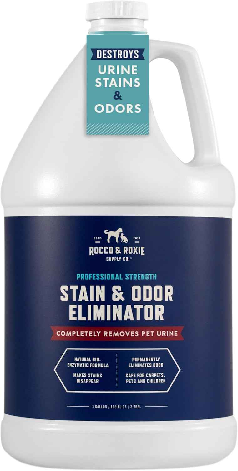 Rocco & Roxie 32oz Enzyme Pet Odor Eliminator for Home and Carpet Stain Remover