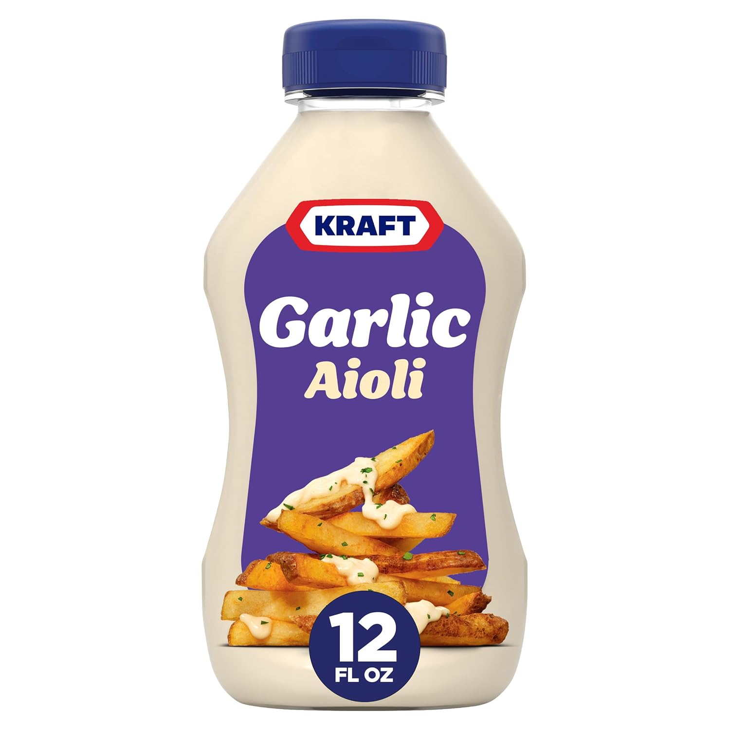 kraft mayo garlic aioli 12 oz bottle condiment