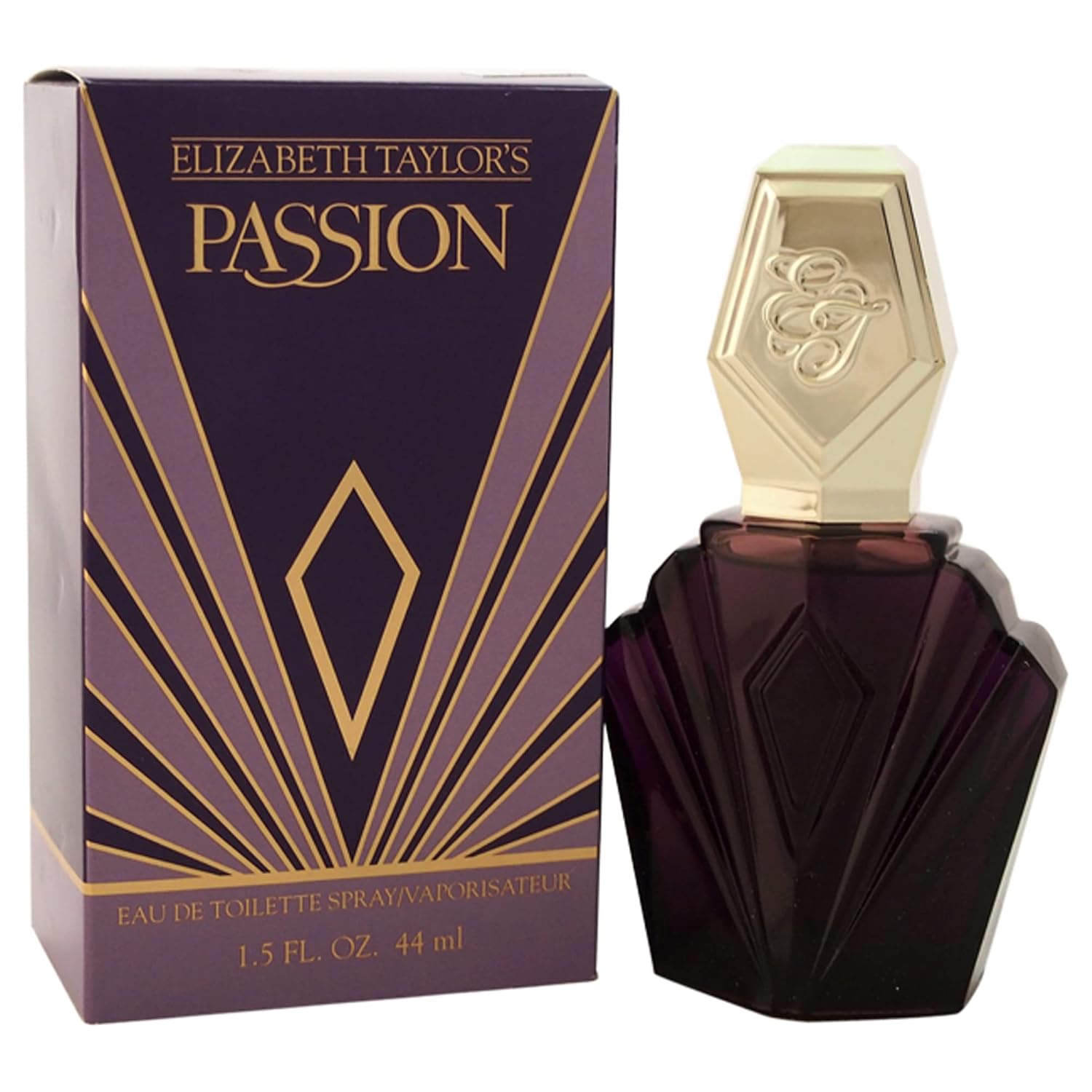 elizabeth taylor passion eau de toilette spray for women 2.5 oz