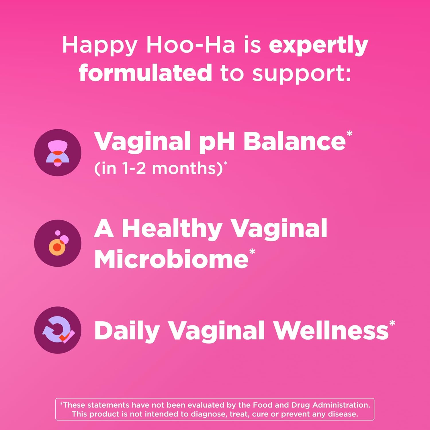 olly happy hoo-ha capsules 10 billion cfu probiotic for women gluten free 25 count