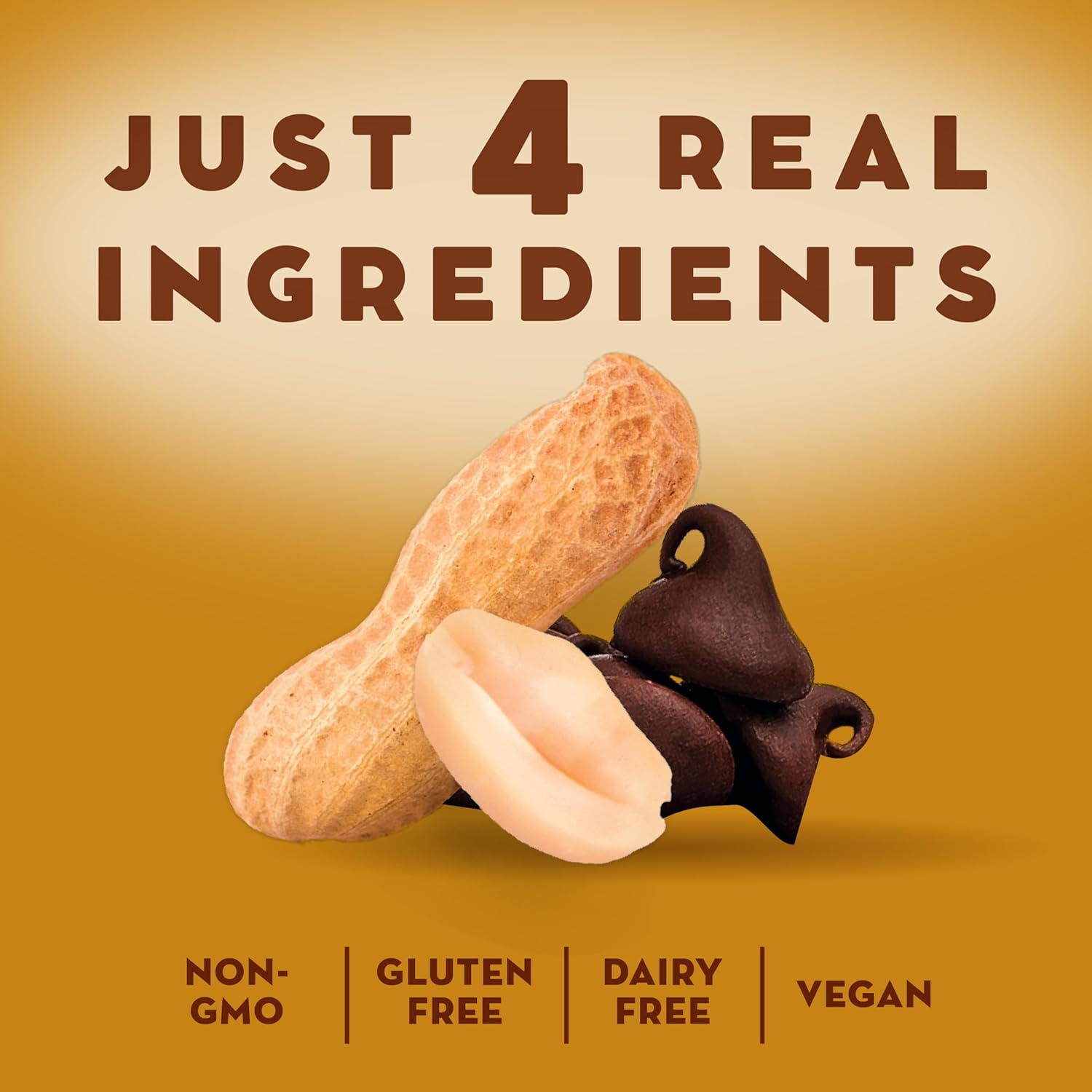 Larabar peanut butter chocolate chip mini bars, gluten free vegan, 20-count snack size