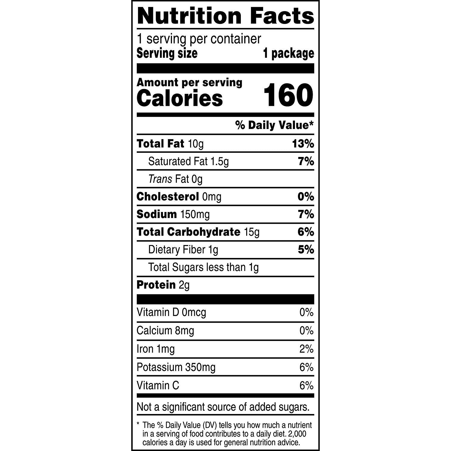 Ruffles original potato chips, 1 ounce, 40-count, 7.5 x 13.8 x 17.8 inches, 3.7 pounds