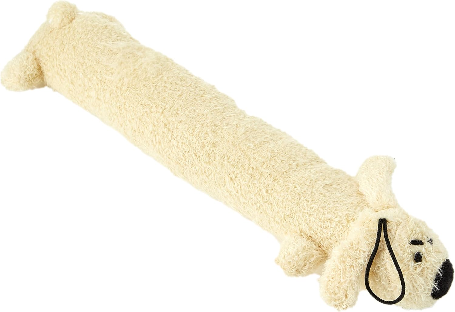 Multipet Original Loofa Dog Plush Toy - Squeaky Toy for All Dogs - Extra Soft Plush - Stuffed Animal Dog Toys for Playing - Cute Dog Pet Toy (1 Count, 12”, Random Color Surprise)