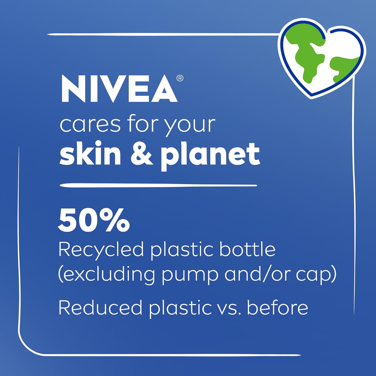 nivea essentially enriched body lotion for dry skin with hyaluronic acid, 16.9 fl oz, pack of 2