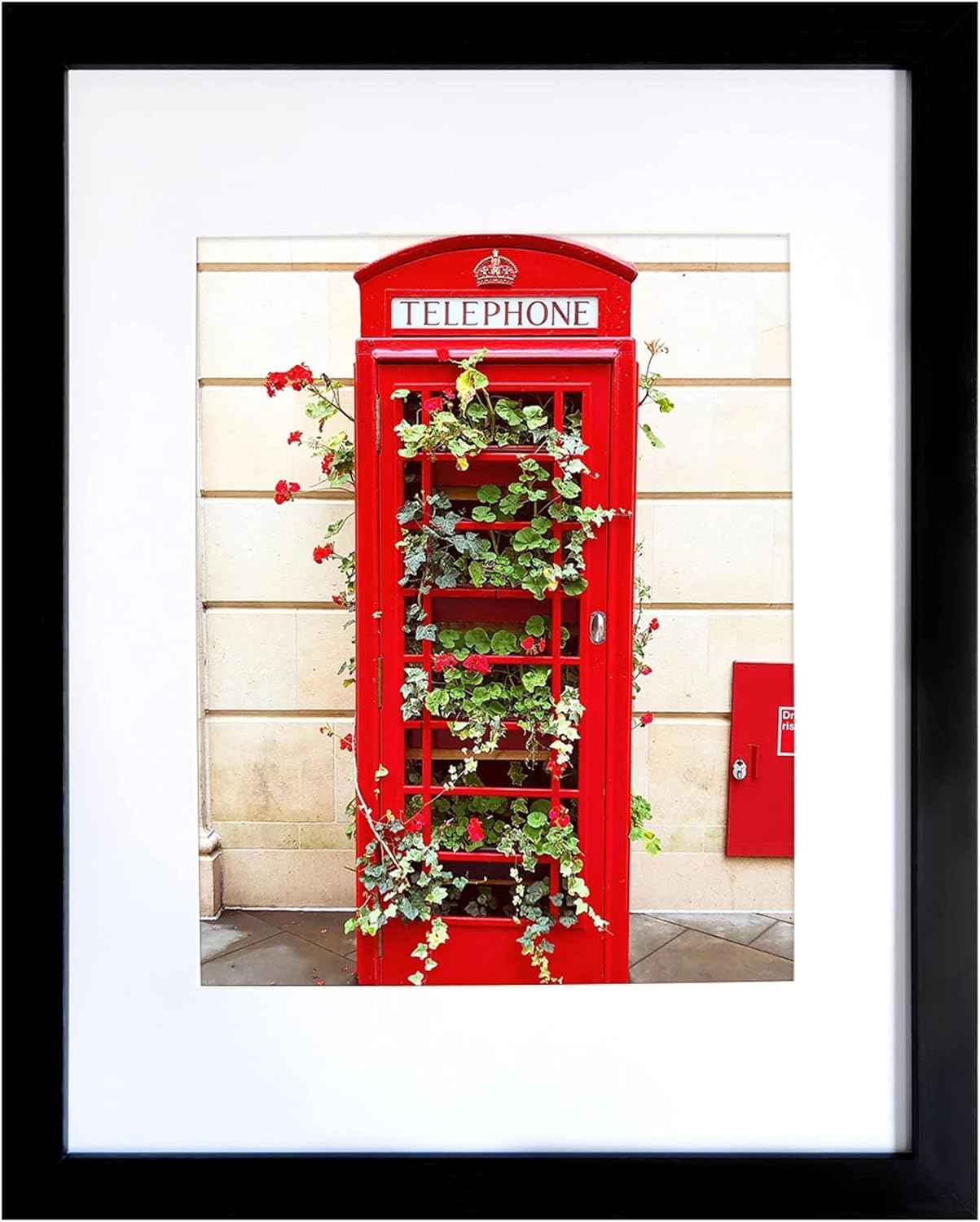 SESEAT Black 8x10 Picture Frame, Photo Frame for Wall Mounting or Tabletop Diaplay, 1 Pack
