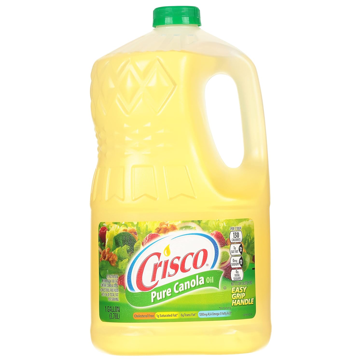 Crisco pure canola oil 1 gallon kosher cholesterol free cooking frying baking