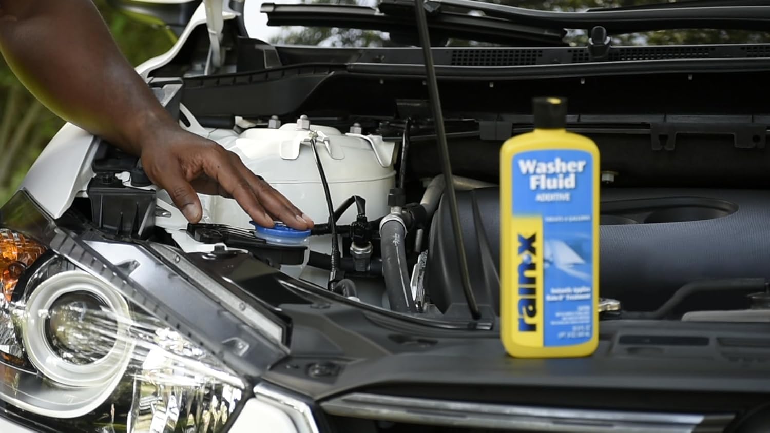 Rain-X RX11806D washer fluid additive for improved visibility and cleaning, 16.9 fl. oz, 500 ml
