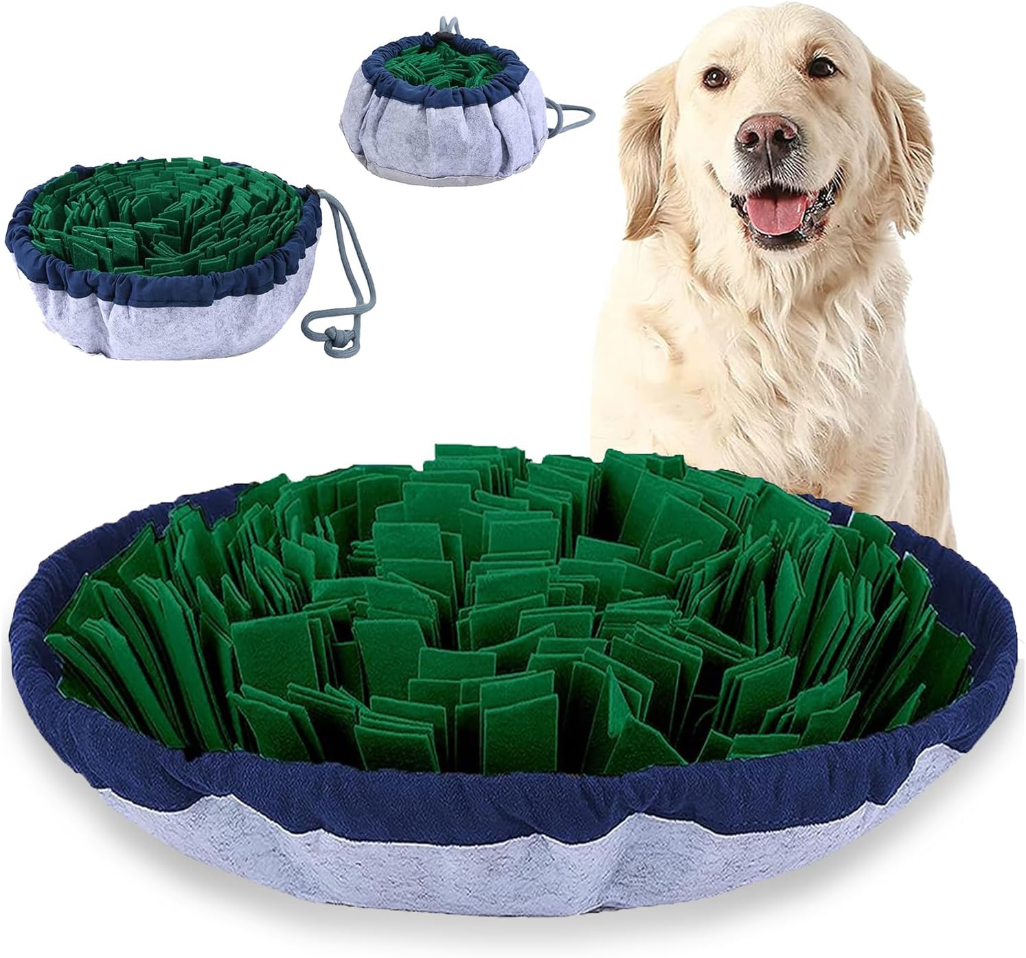PET ARENA Snuffle Mat for Dogs - Adjustable Puzzle Toy for Large & Small Breeds