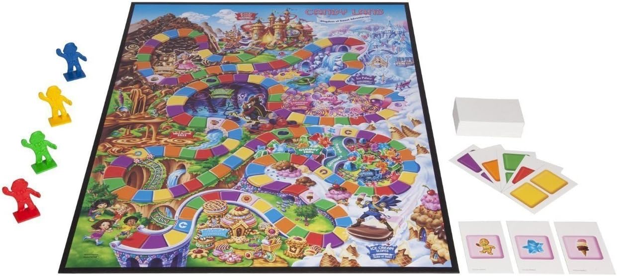 Hasbro Gaming Candy Land Kingdom of Sweet Adventures Board Game for Kids, Easter Gifts for Boys and Girls, Ages 3 & Up (Amazon Exclusive)