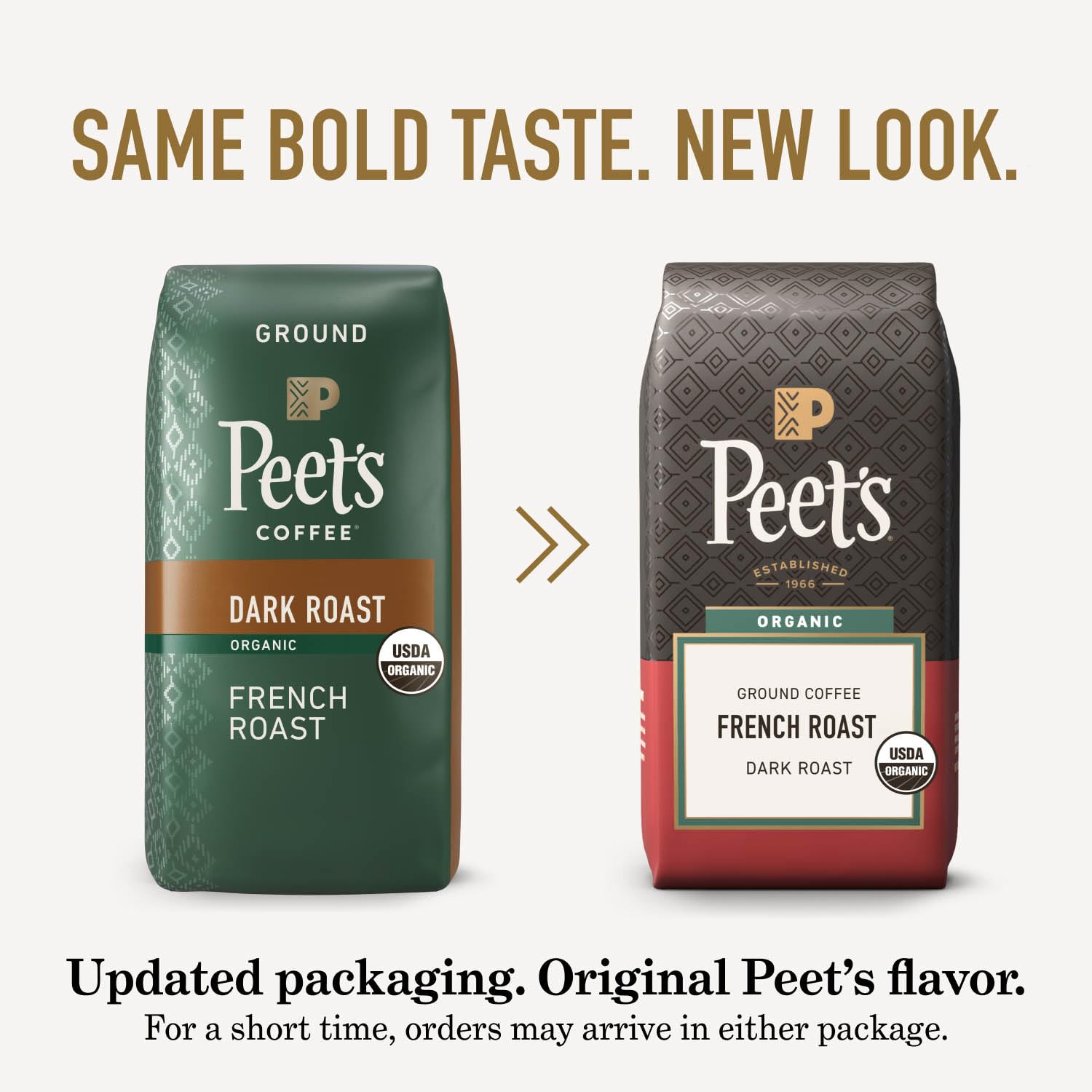peets usda organic dark roast 100 arabica coffee french roast 18 ounce bag