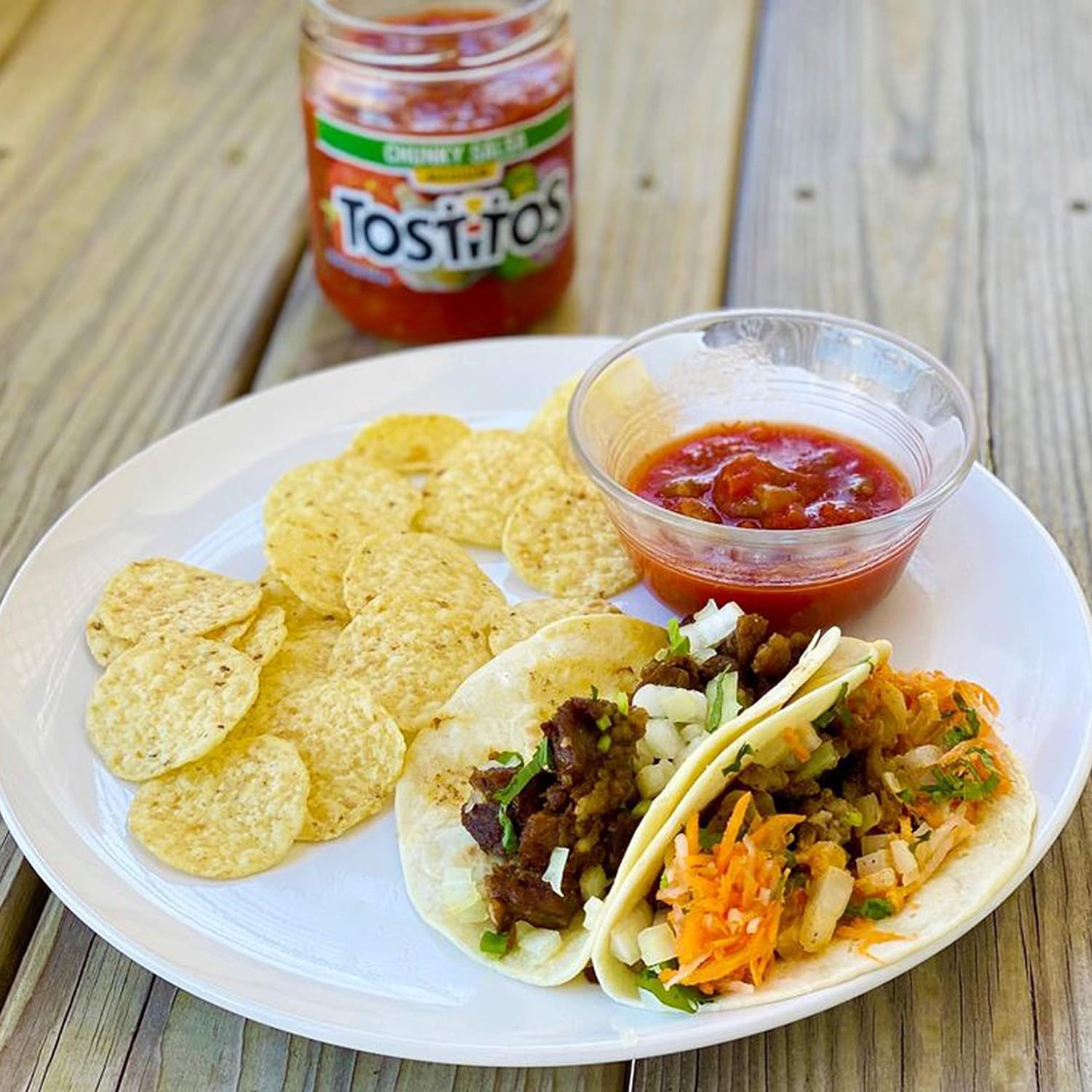 Tostitos Bitesize Rounds 1 Ounce Gluten-Free Tortilla Chips Pack of 40