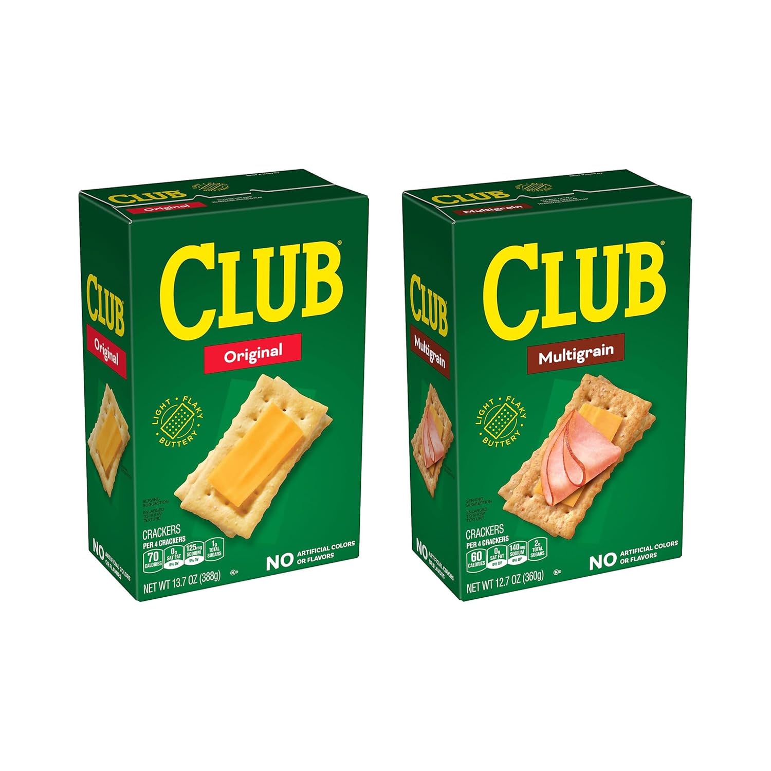 club original and multigrain crackers, variety pack, 2.506lb case, 3 boxes, kosher dairy, wheat and soy ingredients