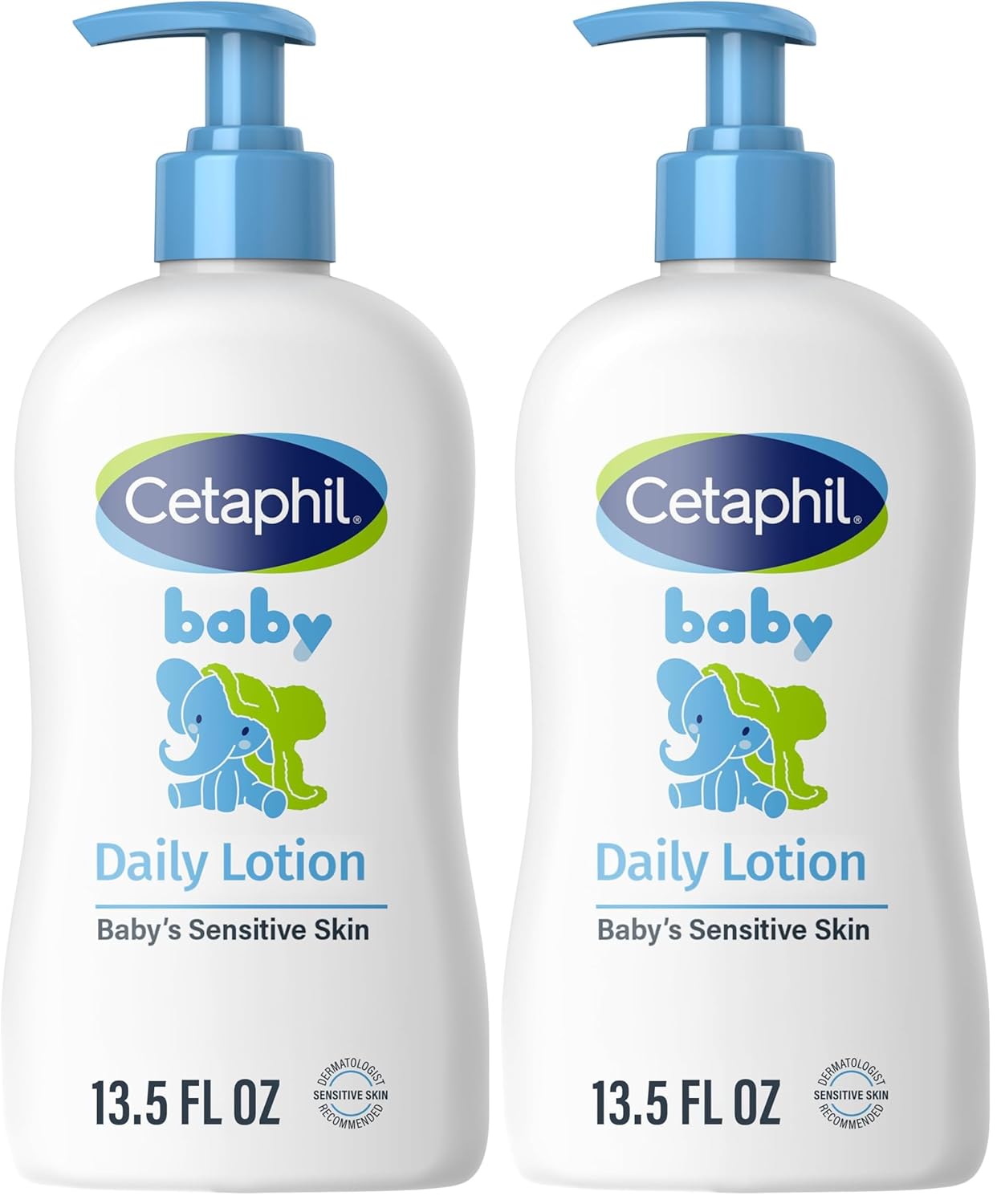 Calendula and Vitamin E baby lotion, 13.5 fl oz, organic and non-toxic ingredients for sensitive skin