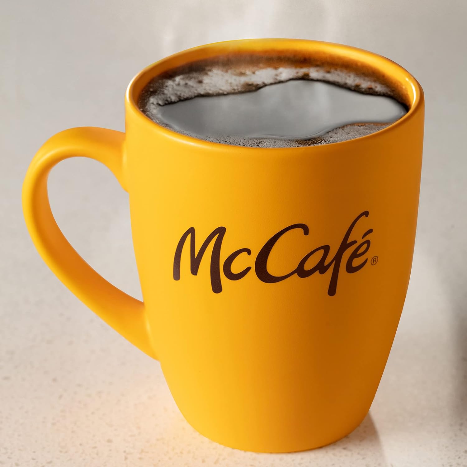 McCafe Breakfast Blend 30 oz Canister Light Roast Ground Coffee Specialty Fat-Free Arabica