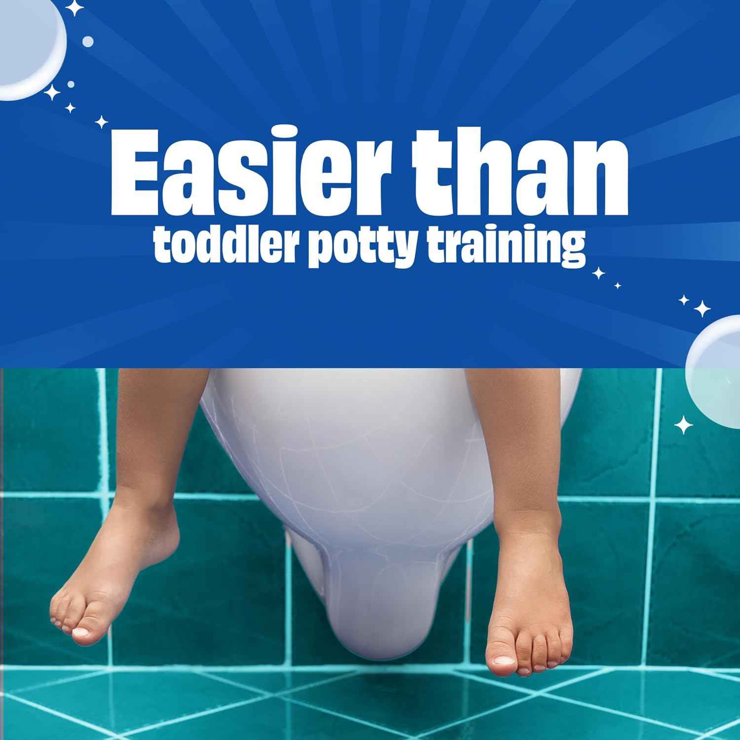 Scrubbing Bubbles Easy Clean Foaming Toilet Bowl Cleaner, Easy Drop In Powder Pouches, 100g (2 Pouches)