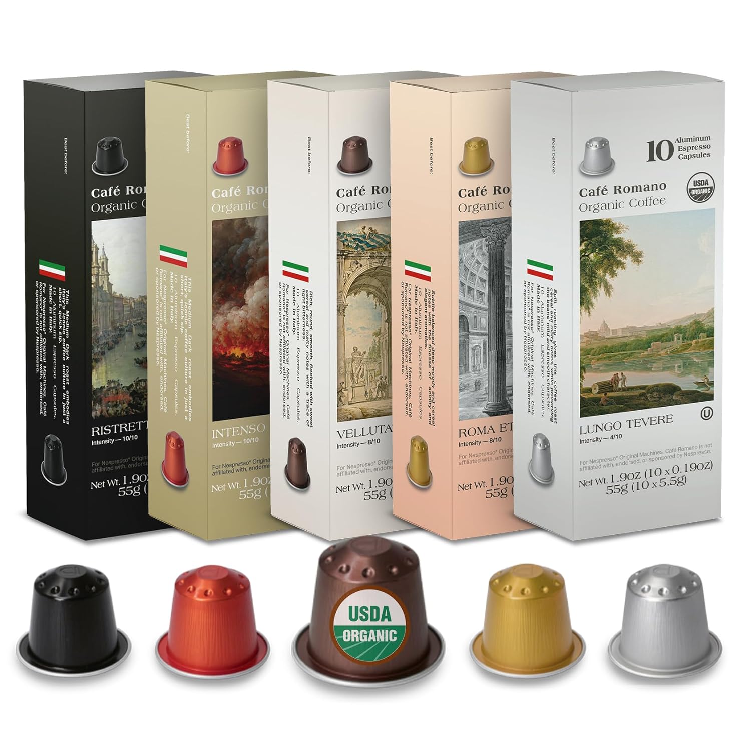 cafe-romano-coffee-aluminum-espresso-pods-nespresso-original-machine-100-pack-italian-espresso