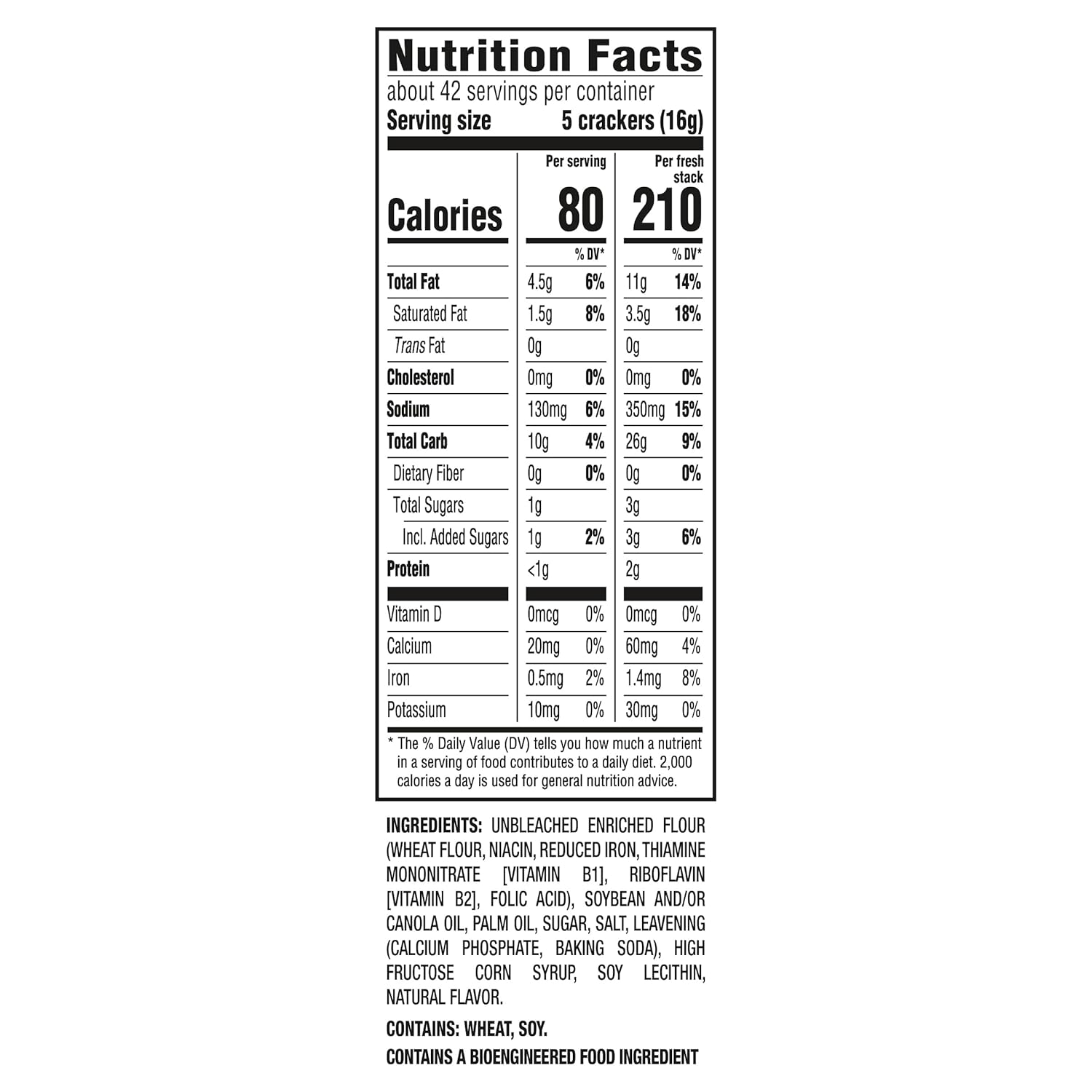 ritz fresh stacks original crackers party size travel snacks 23.7 oz 16 multi snack packs