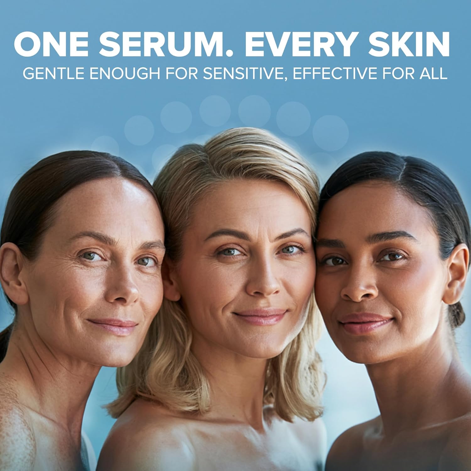 Hyaluronic acid serum for skin, 100% pure, anti-aging, intense hydration, non-greasy, paraben-free, 2oz