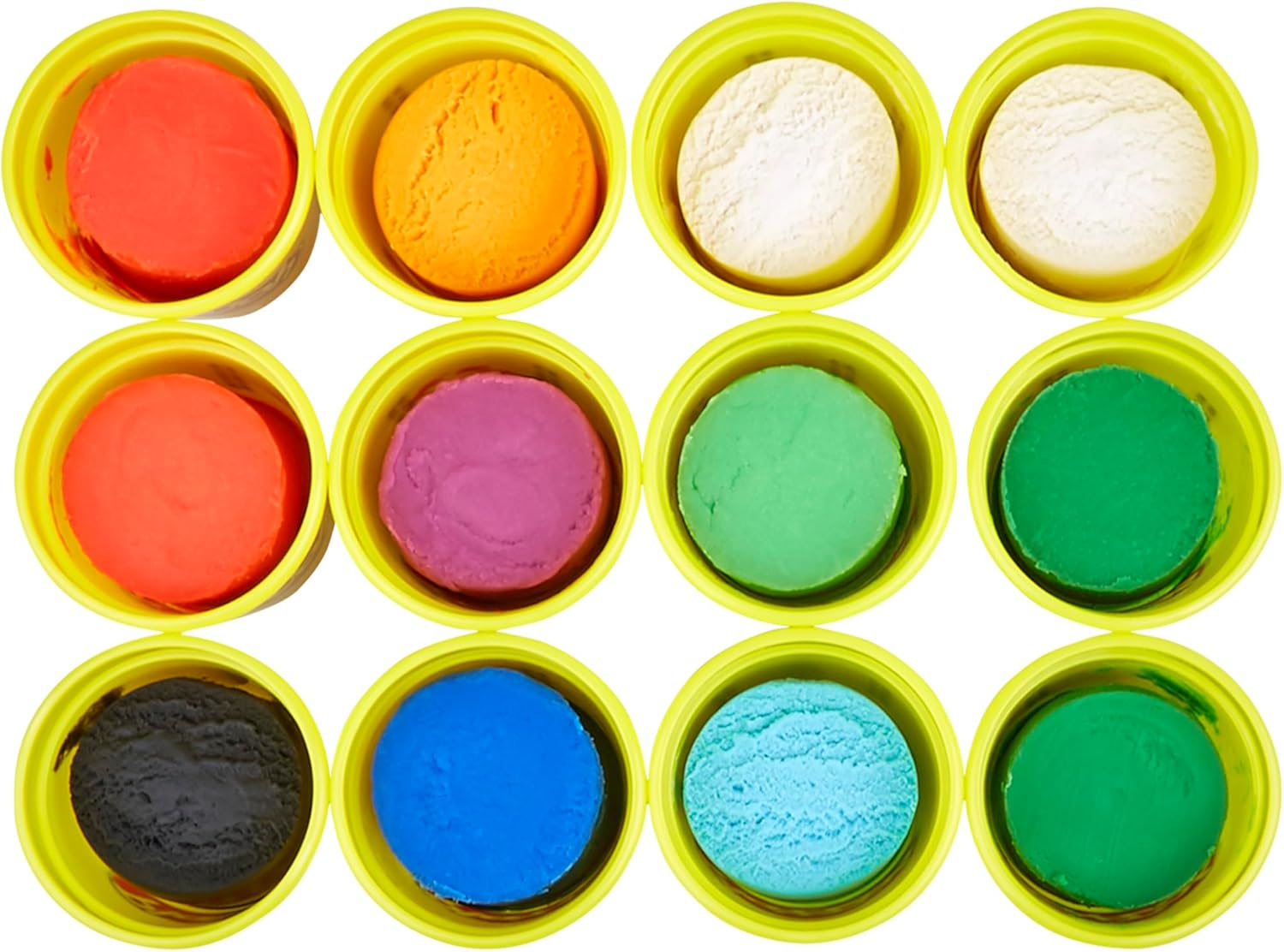 Play-Doh Jewel Colors Bulk 12-Pack of 4-Ounce Cans, Holiday Stocking Stuffers, Prizes & Party Favors, Kids Arts & Crafts, Preschool Toys, Ages 2+ (Amazon Exclusive), 1 Kg