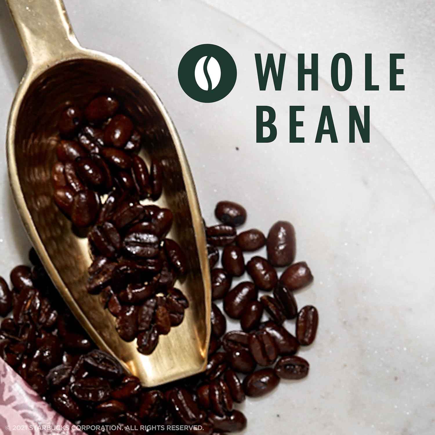 starbucks whole bean dark roast espresso coffee 18oz 100% arabica