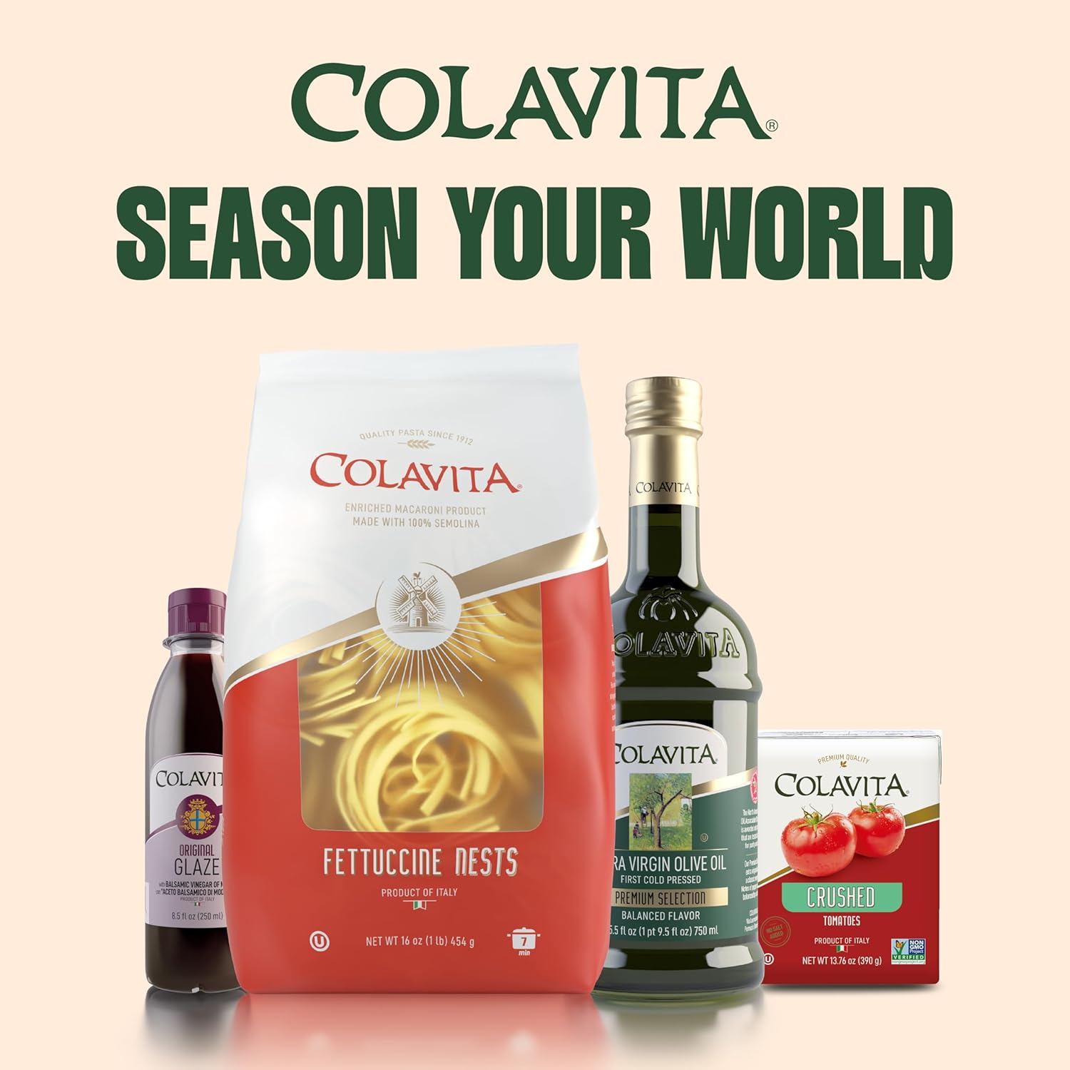 Colavita 32 fl oz Roasted Garlic Cold Pressed EVOO for Cooking & Dressings