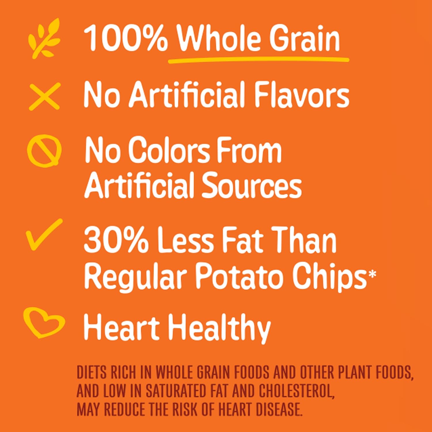 SunChips 100% Whole Grain Chips Variety Pack, 40 1 oz Bags, No Artificial Flavors or Colors